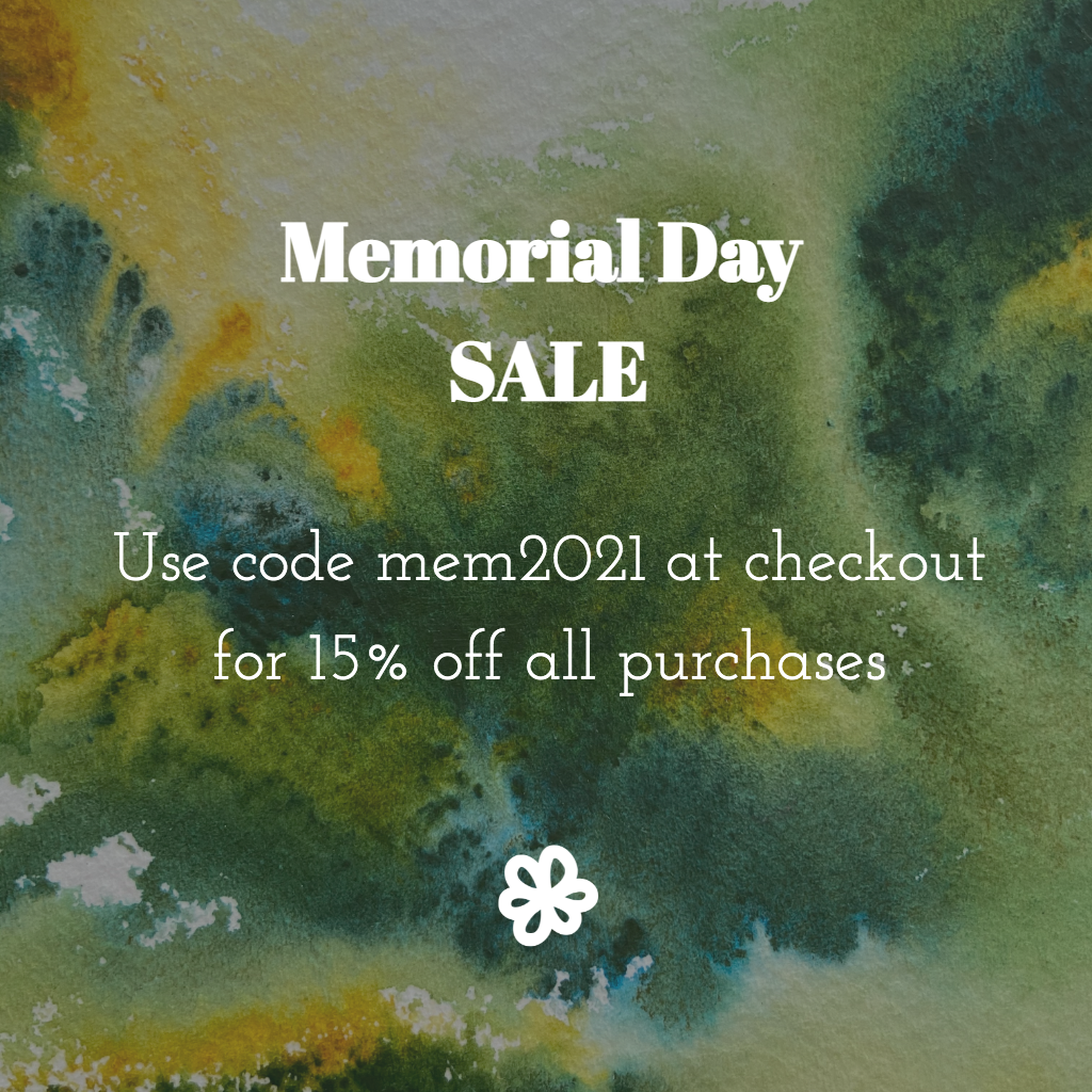 Memorial Day Sale!