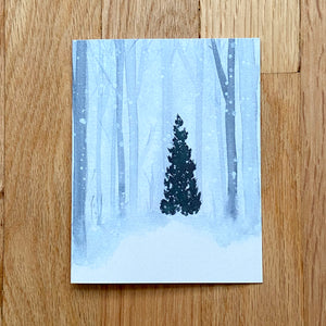 "Lone Pine" Blank Card Print Set