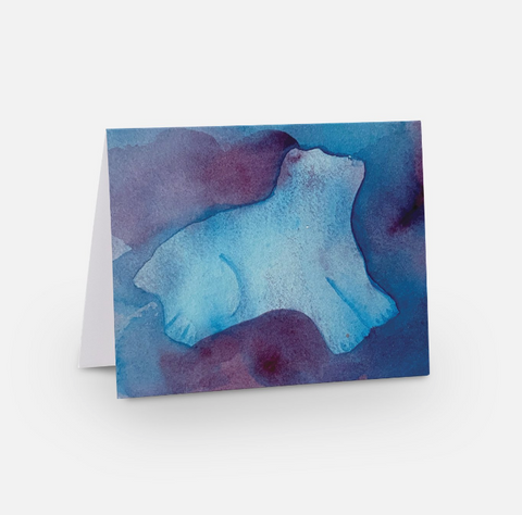 "Polar Bear" Blank Card Print Set